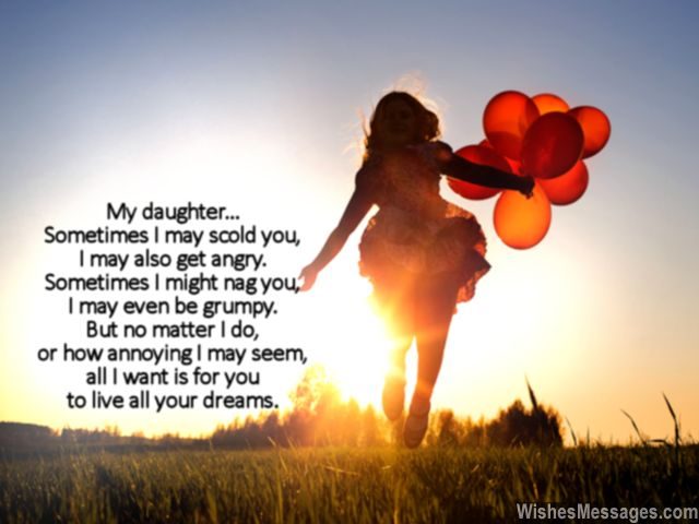 Beautiful quote for daughter to express love for her