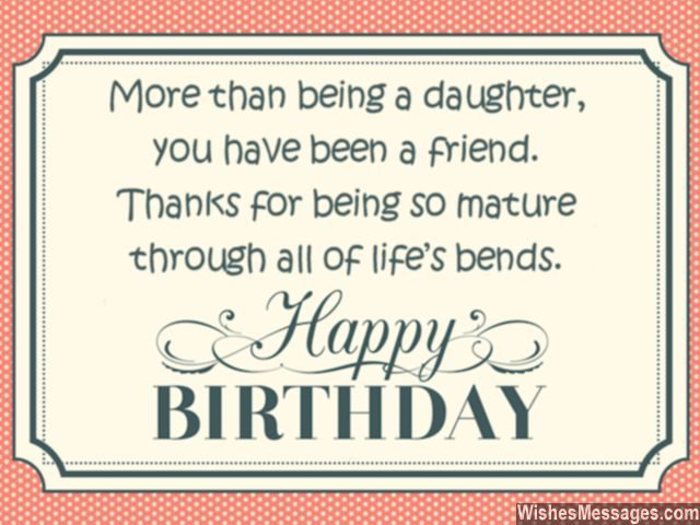 Birthday quotes wishes for daughter