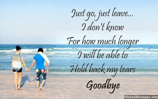 sad goodbye quotes for boyfriend