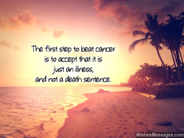 How to beat cancer not a death sentence note for patients