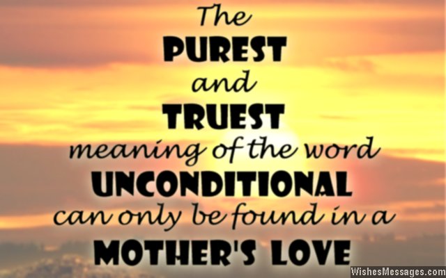 Quote about mother's love